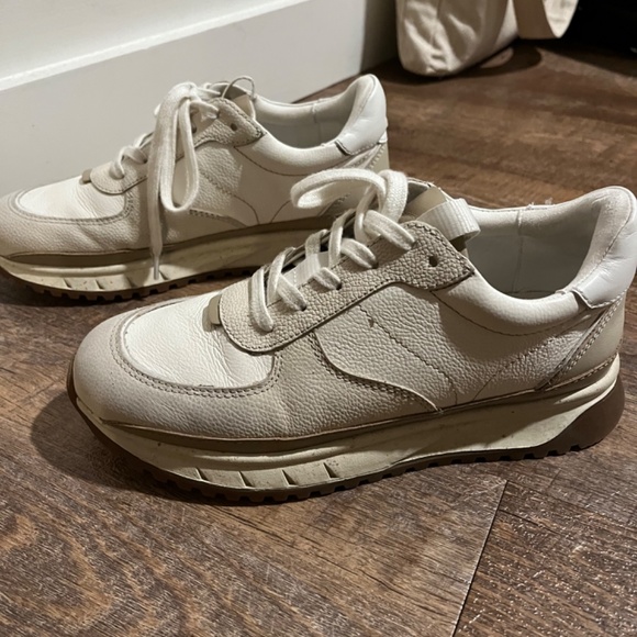 Madewell Kickoff Trainer Sneakers in Neutral Colorblock Leather - Picture 4 of 9